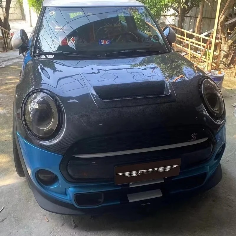MINI JCW S F55 F56 F57 2014-2023 Body Kit New Carbon Fiber Hood and Radiator Bonnet Cover
